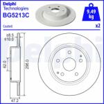 DELPHI Disc Frana Bg5213C Toyota Yaris
