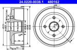 ATE Tambur Frana 24.0220-0038.1 Opel Corsa C/Tigra Twintop Vauxhall Corsa Mk Ii (24.0220-0038.1)
