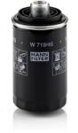 Mann-filter Filtru Ulei W719/45 Audi A3/A4 B8/A5/A6 C7/A8 D4/Q3/Q5/Tt Audi (Faw) A4L B8/Q3