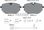 TEXTAR Set Placute Frana, Frana Disc 2626801 Vw California T6/Multivan T6/Transporter T6