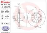 BREMBO Disc Frana 09.9619. 11 Citroën Berlingo/Berlingo / Berlingo First/C3 Iii/C4/C4 I (09.9619.11)