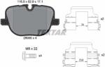 TEXTAR Set Placute Frana, Frana Disc 2508501 Land Rover Range Rover Iii