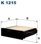 FILTRON Filtru, Aer Habitaclu K1215 Mitsubishi Carisma/Space Star Volvo S40 I/V40