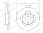 FERODO Disc Frana Ddf3036C Volvo Xc40