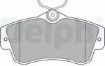 DELPHI Set Placute Frana, Frana Disc Lp1522 Chrysler Pt Cruiser Dodge Neon Ii (LP1522)