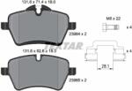TEXTAR Set Placute Frana, Frana Disc 2398404 Mini Mini/Mini Clubman/Mini Clubvan (2398404)