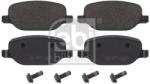 FEBI BILSTEIN Set Placute Frana, Frana Disc Puntea Spate 16851 Alfa Romeo 159/Brera/Spider (16851)