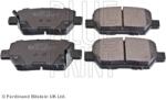 BLUE PRINT Set Placute Frana, Frana Disc Puntea Spate Adh24278 Honda Legend Iv (ADH24278)