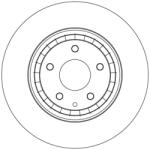 TRW Disc Frana Df4611S Mazda 6/Cx-5