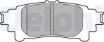 DELPHI Set Placute Frana, Frana Disc Lp3155 Lexus Gs/Is Iii/Rc