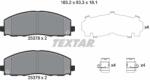 TEXTAR Set Placute Frana, Frana Disc 2537801 Chrysler Pacifica/Voyager V Dodge Journey