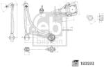 Febi Bilstein Brat, Suspensie Roata Partea De Jos 183593 Hyundai Ioniq/Ioniq 6/Kona Kia Niro