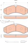 TRW Set Placute Frana, Frana Disc Gdb3440 Lada Niva Travel Autoturism De Teren,