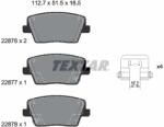 TEXTAR Set Placute Frana, Frana Disc 2287601 Hyundai Veloster/I30 (2287601)