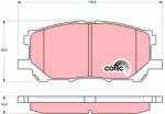TRW Set Placute Frana, Frana Disc Gdb3338 Lexus Rx Toyota Harrier (GDB3338)