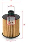 SOFIMA Filtru Ulei S5061Pe Alfa Romeo 159/Brera/Giulietta/Mito/Spider Chevrolet Aveo (S5061PE)