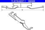 ATE Arc, Etrier Frana 11.8116-0237.1 Alfa Romeo 159/Giulietta/Spider Fiat Doblo (11.8116-0237.1)