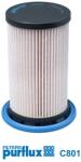 PURFLUX Filtru Combustibil C801 Audi Q3 Seat Alhambra Vw Cc B7/Passat Alltrack B7/Sharan (C801)