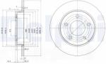 DELPHI Disc Frana Bg4025C Mazda 3/5/Premacy (BG4025C)
