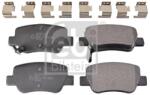 FEBI BILSTEIN Set Placute Frana, Frana Disc Puntea Spate 116304 Toyota Avensis (116304)