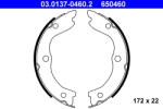 ATE Set Saboti Frana, Frana De Mana 03.0137-0460.2 Nissan X-Trail I
