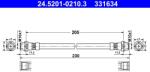 ATE Furtun Frana 24.5201-0210.3 Bmw X5/X6 (24.5201-0210.3)