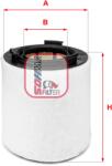 SOFIMA Filtru Aer S7621A Audi A1 Seat Ibiza Iv/Toledo Iv Skoda Fabia Ii/Rapid/Roomster (S7621A)