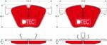 TRW Set Placute Frana, Frana Disc Gdb1964Dte Bmw X5/X6 (GDB1964DTE)