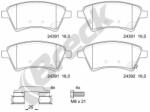 BRECK Set Placute Frana, Frana Disc 243910070100 Fiat Sedici Suzuki Sx4 (243910070100)