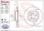 BREMBO Disc Frana 09. B858.11 Land Rover Discovery Iv/Discovery V/Range Rover Iv