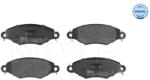 MEYLE Set Placute Frana, Frana Disc Punte Fata 0252198018 Citroën Xsara Nissan Kubistar