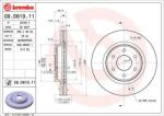 BREMBO Disc Frana 09. D619.11 Nissan Navara Np300/Navara Np300 Pick-Up Renault Alaskan