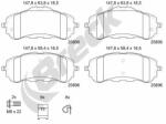 BRECK Set Placute Frana, Frana Disc 258950070100 Citroën Berlingo Opel Combo