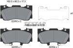 TEXTAR Set Placute Frana, Frana Disc 2235301 Ford Australia Mustang Ford Usa Mustang