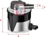 SOFIMA Filtru Combustibil S5170Gc Ford C-Max/Fiesta Vi/Focus C-Max/Focus Ii Mazda 2/3 (S5170GC)