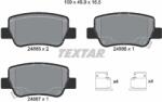 TEXTAR Set Placute Frana, Frana Disc 2488501 Toyota Avensis