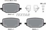 TEXTAR Set Placute Frana, Frana Disc 2643102 Ford Usa Explorer Lincoln Aviator