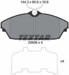 TEXTAR Set Placute Frana, Frana Disc 2550801 Tata Xenon Pick-Up (2550801)