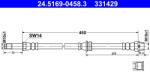 ATE Furtun Frana 24.5169-0458.3 Bmw 3