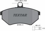 TEXTAR Set Placute Frana, Frana Disc 2016804 Audi 80 B3/90 B3/A4 B5 Baic Huansu S2 (2016804)