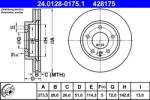 ATE Disc Frana 24.0128-0175.1 Mazda Mpv Ii/Xedos 9
