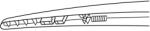 TRICO Lamela Stergator Ex180 Citroën C4/Ds4/Ds5 Ds Ds 4 / Ds 4 Crossback/Ds 5
