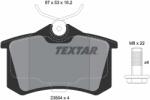 TEXTAR Set Placute Frana, Frana Disc 2355406 Citroën C3 Aircross Ii/C3 Ii/C3 Iii (2355406)