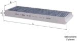 MAHLE Filtru, Aer Habitaclu Lak239/S Audi A3/A6 C6/R8 Lamborghini Gallardo Vw Xl1 (LAK239/S)