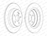 FERODO Disc Frana Ddf1675C Mercedes-Benz S-Class
