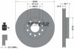 TEXTAR Disc Frana 92120805 Audi A3/A3 Allstreet/Q2 Audi (Faw) A3/A3L Cupra Ateca/Leon (92120805)