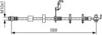 Bosch Furtun Frana 1987481102 Peugeot 508/508 I/508 Sw I