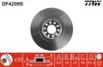 TRW Disc Frana Df4209S Audi A6 C4/A8 D2/A8 D3 Vw Phaeton