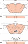 TRW Set Placute Frana, Frana Disc Gdb1810 Bmw 1/3 Bmw (Brilliance) 3 Series (GDB1810)