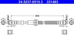 ATE Furtun Frana 24.5237-0515.3 Audi Q7 Porsche Cayenne Vw Touareg (24.5237-0515.3)